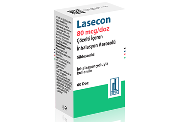 LASECON 80 MCG/DOZ COZELTI ICEREN INHALASYON AERSOLU (60 DOZ)